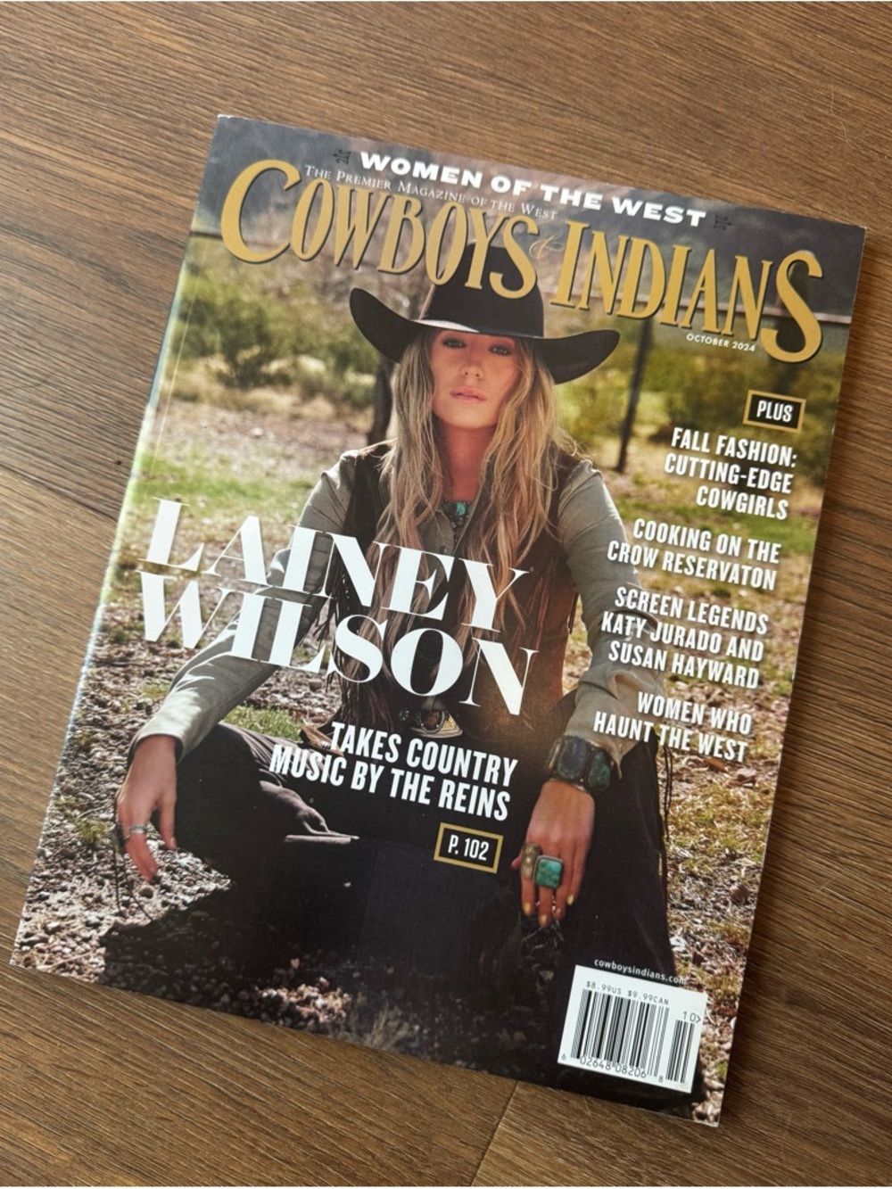 Cowboy & Indians Magazine - Lainey Wilson - October 2024